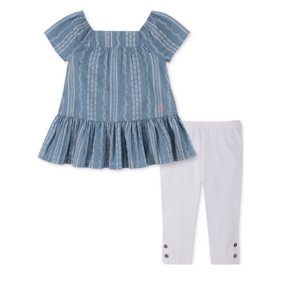 Girls Calvin Klein set
